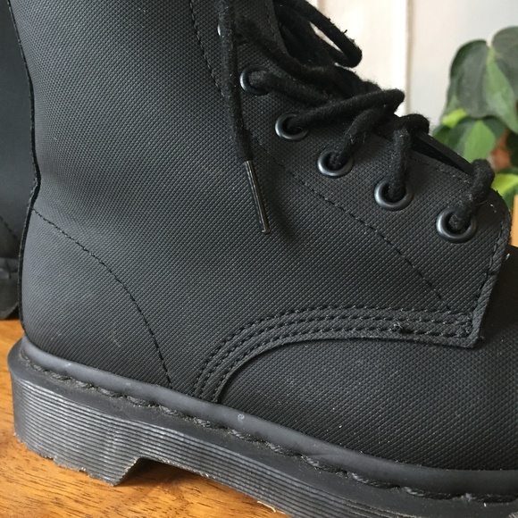 matte black doc martens